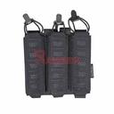 POUCH CORSO CARGADOR MP5/MP7 TRIPLE DAGGER LASER NEGRO