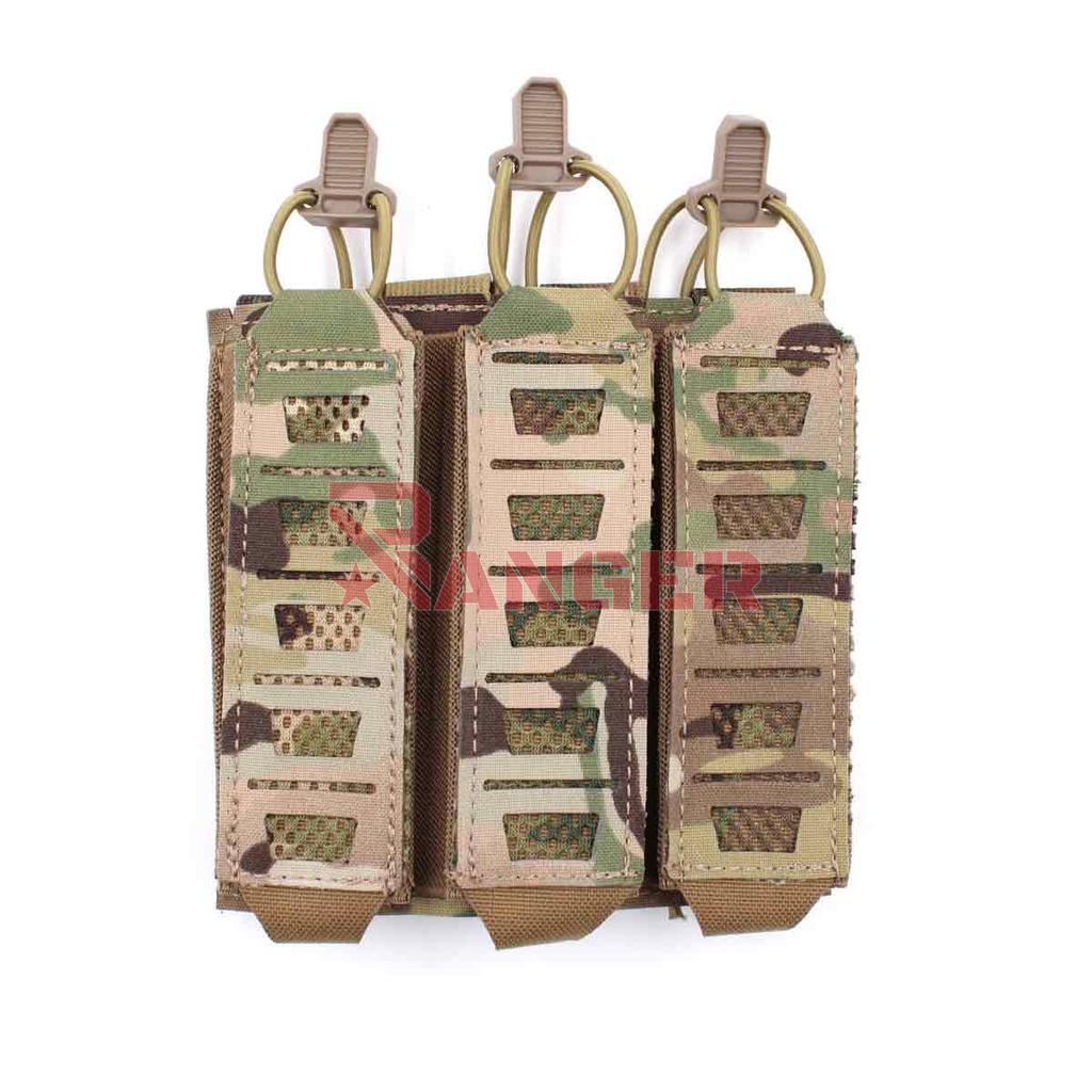 POUCH CORSO CARGADOR MP5/MP7 TRIPLE DAGGER LASER MULTICAM