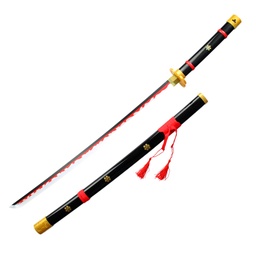[BH-3106] KATANA BH MADERA LED 3106 OPC 104CM NEGRA