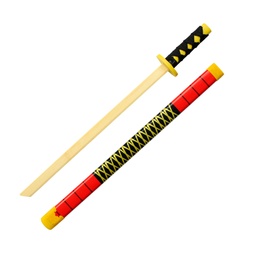 [BH-215] KATANA BH MADERA MINI 215 OPC 66CM ROJA