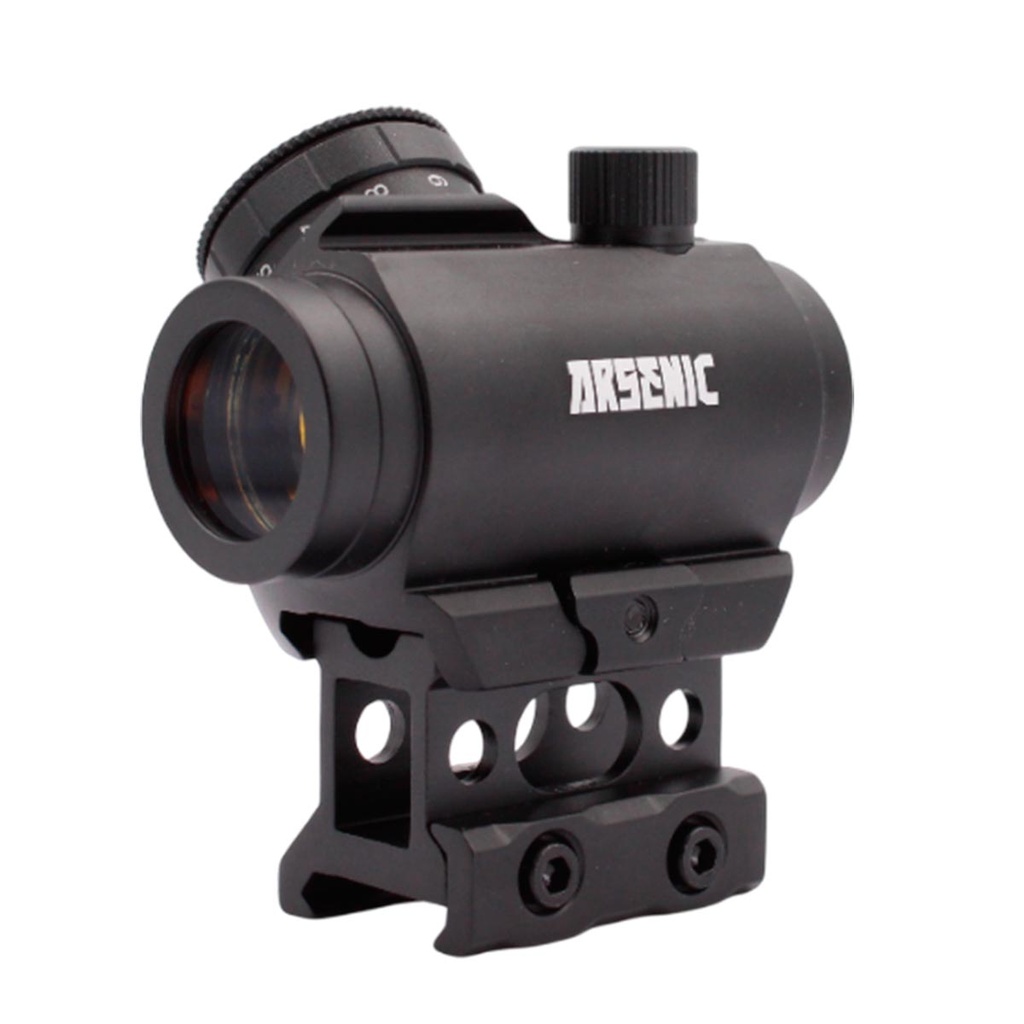 VISOR ARSENIC ARGON RED DOT ASM1K NEGRO