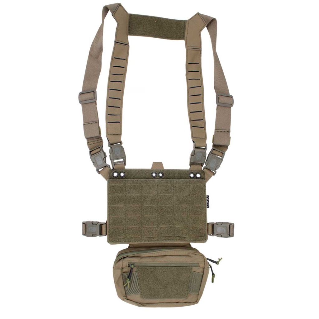 CHEST RIG CORSO FLINT MK1 COMPACT RANGER GREEN