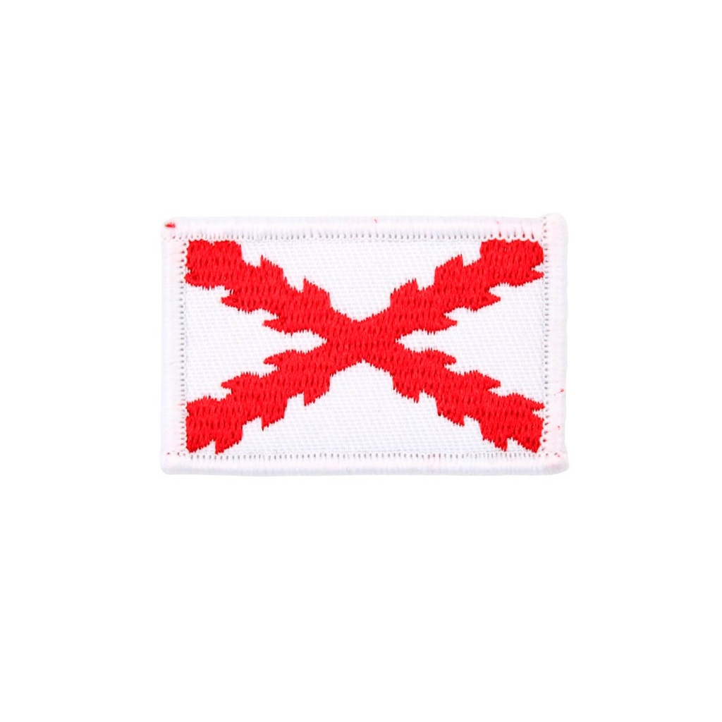 PARCHE IMMORTAL BORGOÑA BORDADO PEQ BLANCO