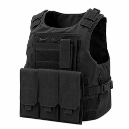 [IW-17113-BK] CHALECO IMMORTAL TACTICO FSBE NEGRO