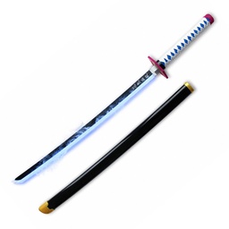 [BH-3124] KATANA BH MADERA LED HUMO 3124 DMSY 103CM NEGRA