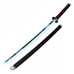 [BH-3125] KATANA BH MADERA LED HUMO 3125 DMSY 103CM NEGRA
