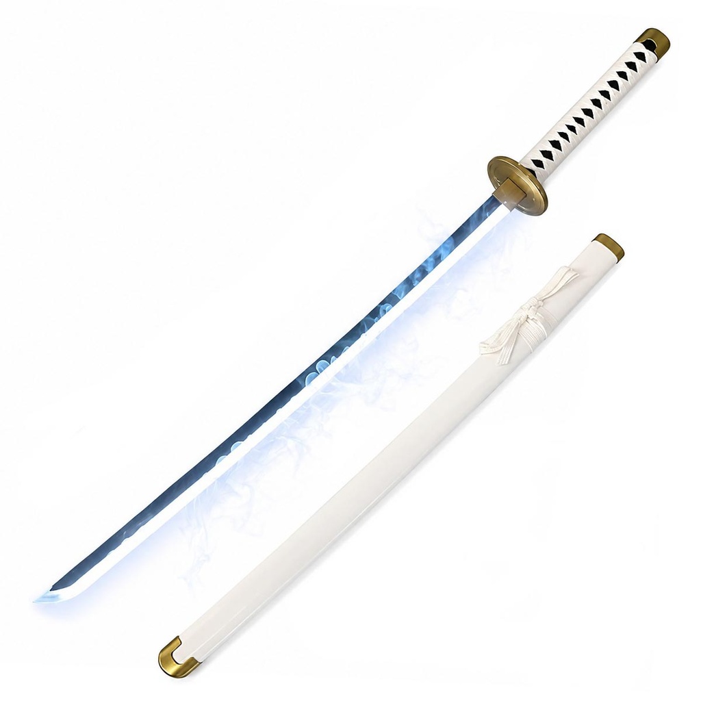 KATANA BH MADERA LED HUMO 3128 OPC 103CM BLANCA