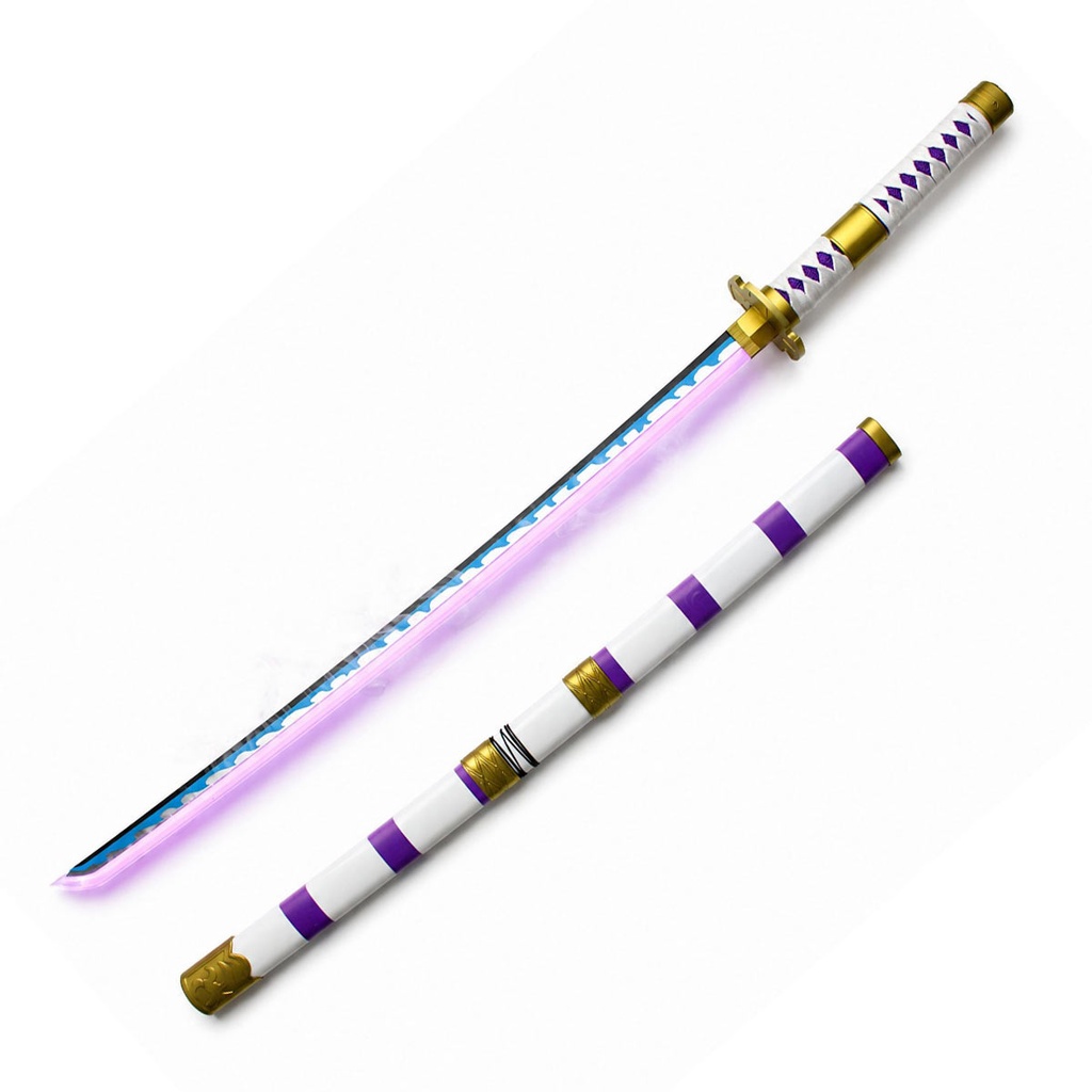 KATANA BH MADERA LED HUMO 3134 BCH 103CM BLACO-MORADO