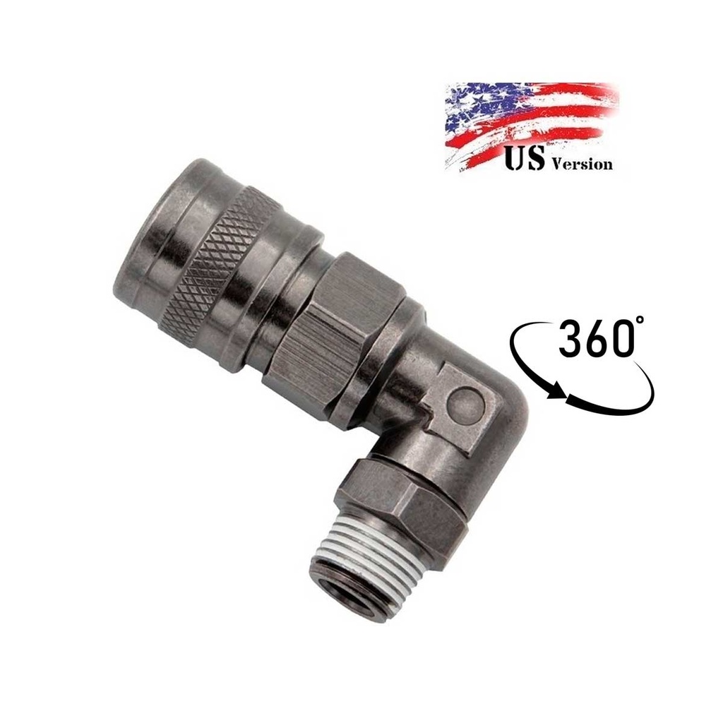 ADAPTADOR CODO GIRATORIO HPA BALYSTIK HEMBRA 1/8 NPT US