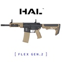 FUSIL SPECNA ARMS SA-F04-RL FLEX GEN.2 HAL ETU BRUSHLESS LIGHT OPS STOCK NEGRO-TAN