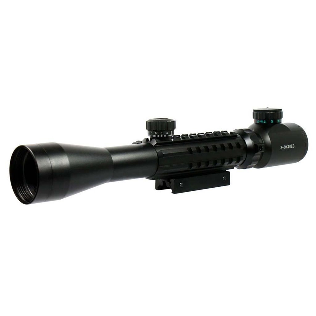 VISOR ARSENIC ARGON 3-9X40 EG CON RAILES NEGRO