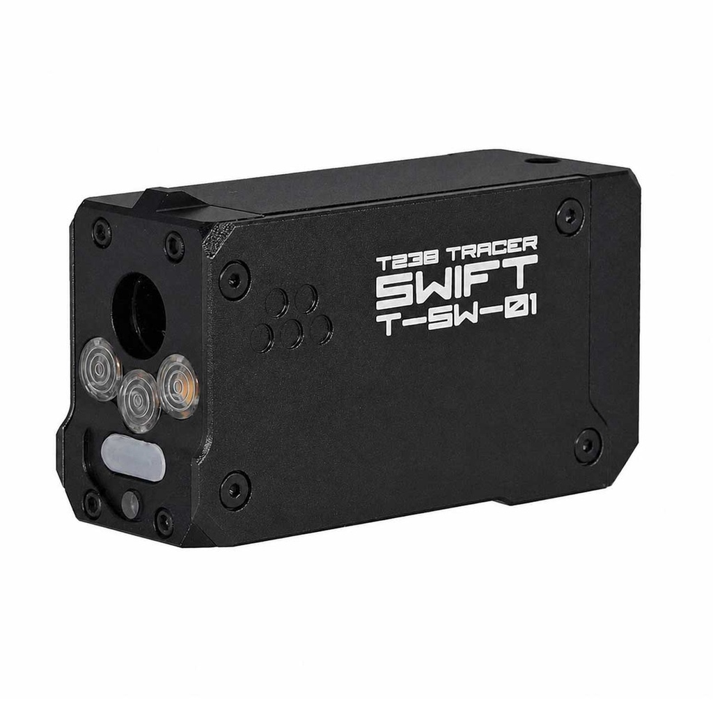 SILENCIADOR TRAZADOR CON FOGONAZO T238 SWIFT NEGRO