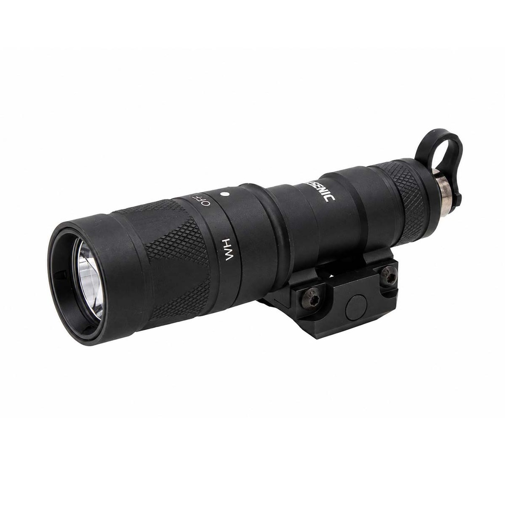 LINTERNA ARSENIC TACTICA M300W CON ESTROBO NEGRA
