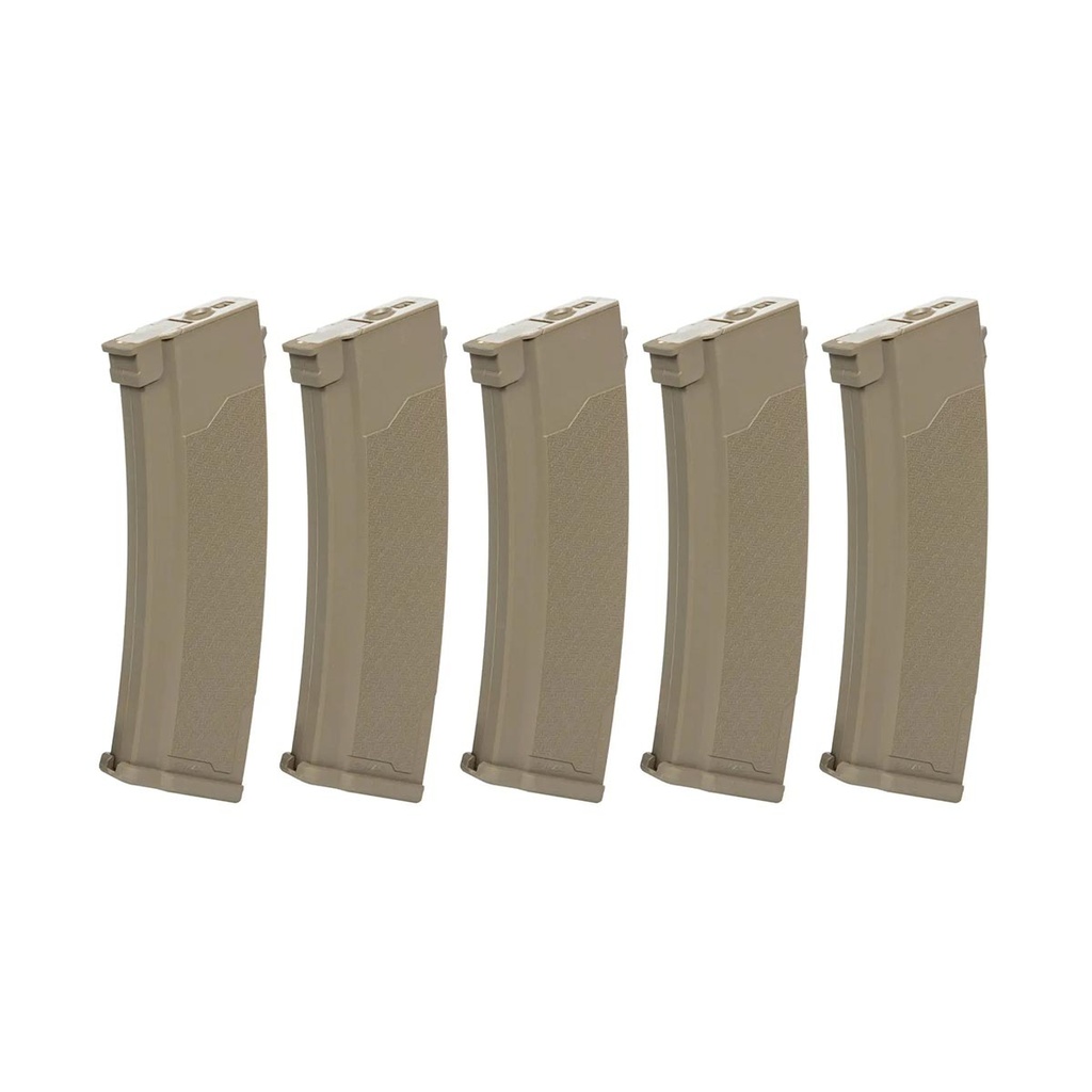CARGADOR FUSIL SPECNA ARMS AK J-SERIES HI-CAP 5PCS TAN