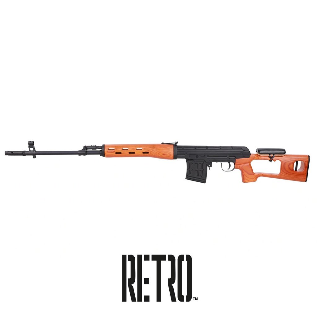 FUSIL SPECNA ARMS SVD RETRO MUELLE MADERA
