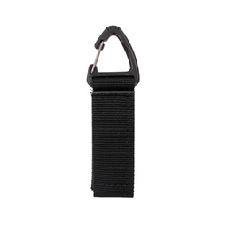 [IW-0228-BK] ENGANCHE CORREA FUSIL IMMORTAL WARRIOR CON MOSQUETON NEGRO