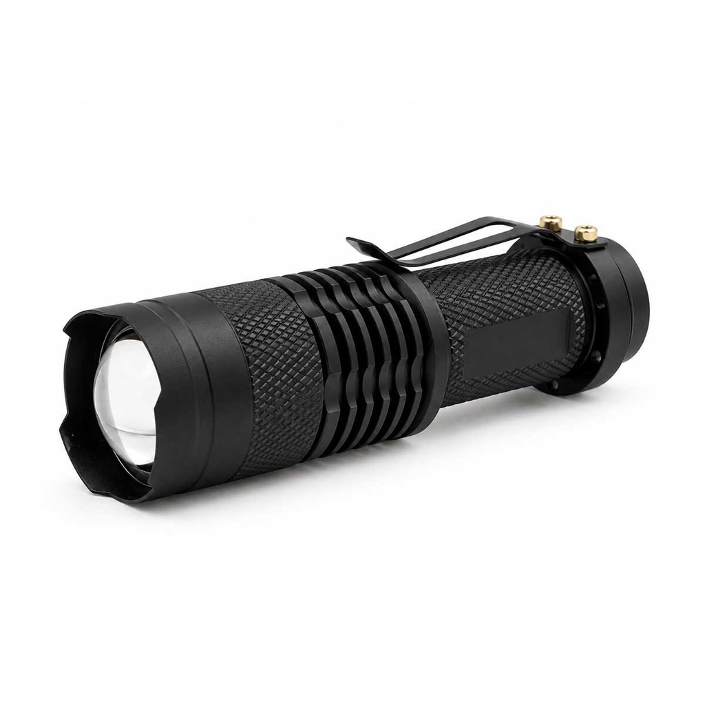 LINTERNA ARSENIC MOD 4 CON FUNDA NEGRA