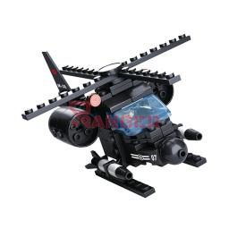 [101380587G] HELICOPTERO ARMY PIEZAS B0587G 413225 NEGRO