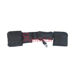 [111102] CINTURON FORAVENTURE BOLSILLOS MULTIUSOS NEGRO