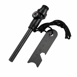 MAGNESIO PEDERNAL COLGAR SILBATO ABREBOTELLA Y BRUJULA