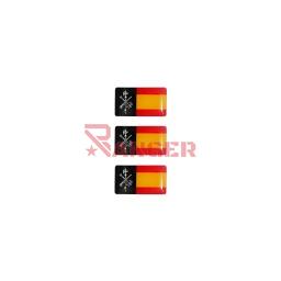[130232-LG] PEGATINA ABULTADA PEQ. 3PCS LEGION ESPAÑA