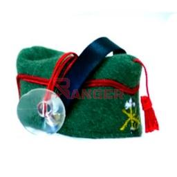 [130266] CHAPIRI LEGION COCHE FIELTRO VERDE