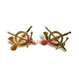 [130891-INF] EMBLEMA METALICO CUELLO 2PCS INFANTERIA