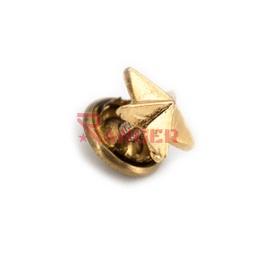 [130897-5P] ESTRELLA METALICA 5 PUNTAS DORADA