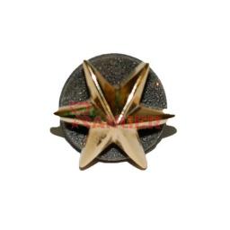 [130897-6P] ESTRELLA METALICA 6 PUNTAS DORADA