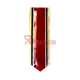 [130899-ST] GALON BOINA METALICO SOLDADO TIERRA ROJO