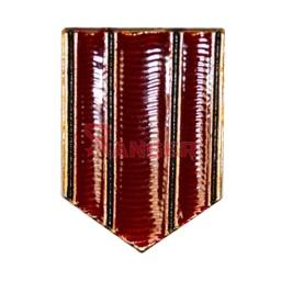 [130899-CT] GALON BOINA METALICO CABO TIERRA ROJO