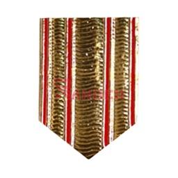 [130899-SGT] GALON BOINA METALICO SARGENTO TIERRA ROJO