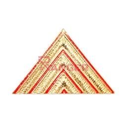 [130899-SG1T] GALON BOINA METALICO SARGENTO 1º TIERRA AMARILLO-ROJO