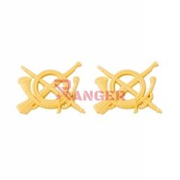 [130900-INF] EMBLEMA PVC CUELLO 2PCS INFANTERIA