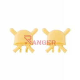 [130900-PM] EMBLEMA PVC CUELLO 2PCS POLICIA MILITAR