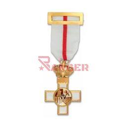 [141810/09223] MEDALLA AL MERITO MILITAR BLANCA-ROJA