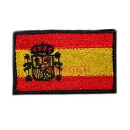 PARCHE BANDERITA ESPAÑOLA BORDADA CON VELCRO
