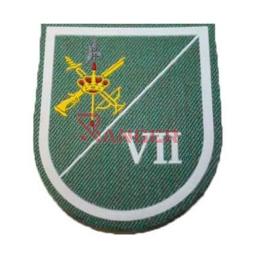 PARCHE LEGION VII BANDERA VALENZUELA CON VELCRO