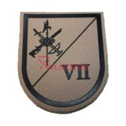 PARCHE LEGION VII BANDERA VALENZUELA CON VELCRO Tan