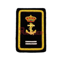 PARCHE BORDADO ARMADA AMARILLO