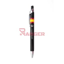 [03069GR4088] BOLIGRAFO ALUMINIO BANDERA LEGION NEGRO
