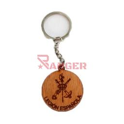[EM07] LLAVERO LEGION MADERA MARRON