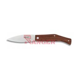 NAVAJA PALLETS 8CM ACERO INOXIDABLE MADERA TAN