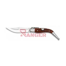 [04013] NAVAJA BANDOLERA 6 MUELLES ALBAINOX MADERA