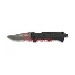 [19587] NAVAJA RUI C/ROMPECRISTALES HOJA 9.5 CM NEGRA