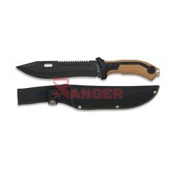 [32113] CUCHILLO ALBAINOX SIERRA MANGO TAN