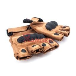 GUANTE AIRSOFT DEDO CORTADO TAN