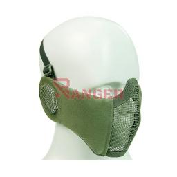 MÁSCARA AIRSOFT REJILLA OREJA VERDE