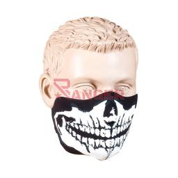 [5511] MASCARA NEOPRENO CALAVERA NEGRA