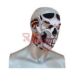 [5533] MASCARA NEOPRENO SKULL NEGRA
